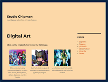 Tablet Screenshot of joeychipman.com